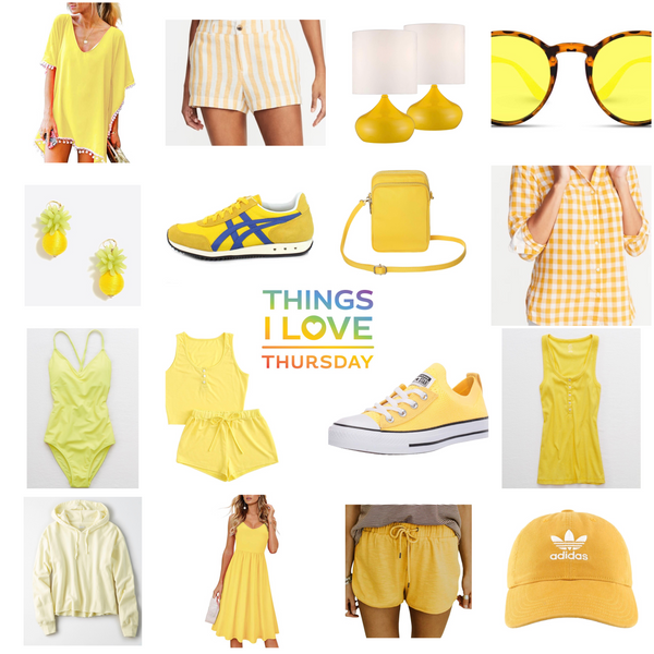 Things I Love Thursday: It Was Alllll Yellloowwww