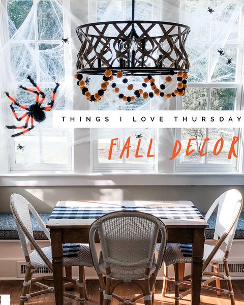 Things I Love Thursday: Fall Decor
