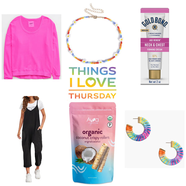 Things I Love Thursday: Youthful Styles, Jewels, and...ahem...Neck Skin? :)