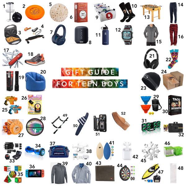 Gift Guide for Teen Boys