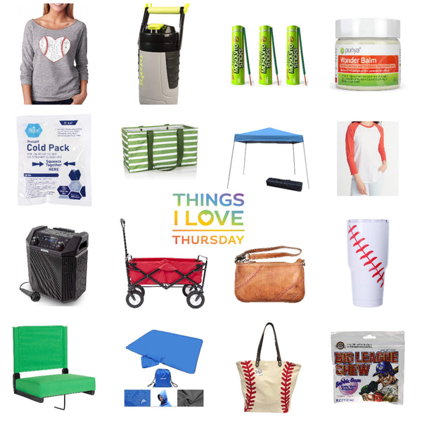 Things I Love Thursday: Baseball Mom Stuff